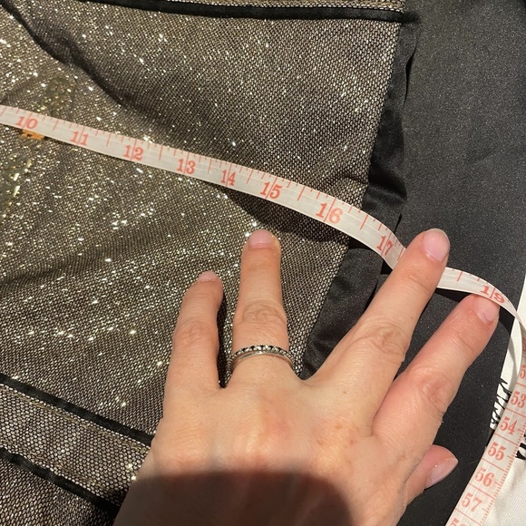 Victoria's Secret Glitter Gold Tote Bag - Picture 10 of 11